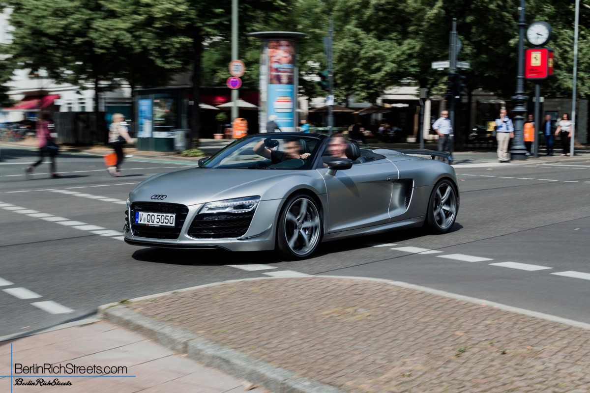 Audi R8 V10 Spyder Sport spotted in Berlin — BerlinRichStreets
